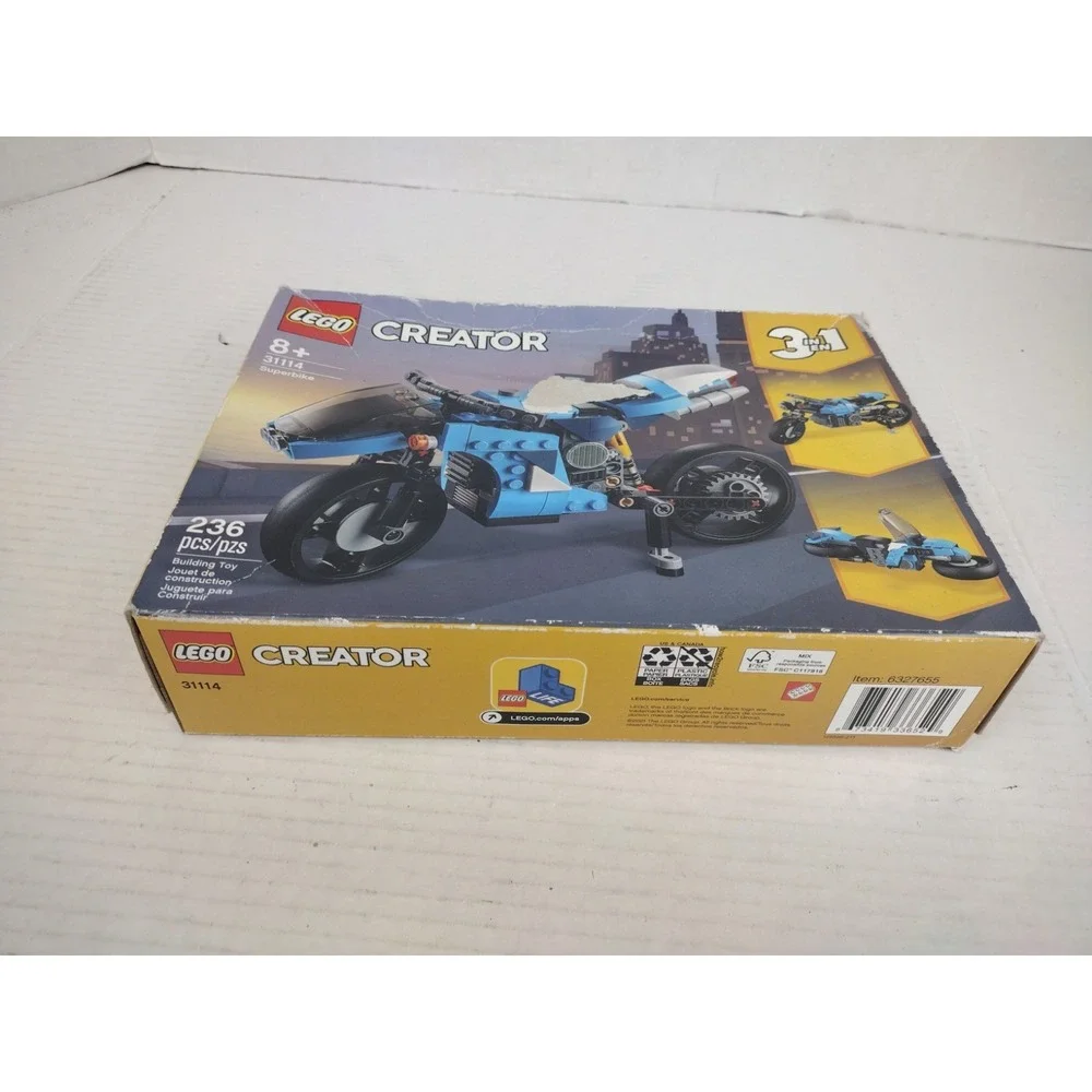 LEGO CREATOR: Superbike (31114) New Sealed And Complete